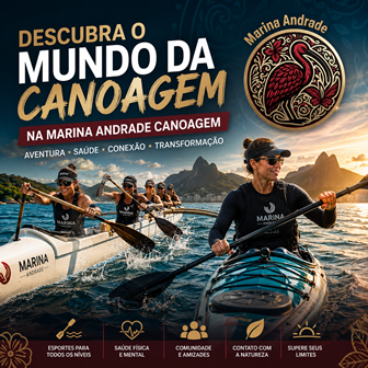descubra a canoagem na marina andrade