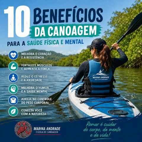 Imagem 10 benefícios da canoagem
