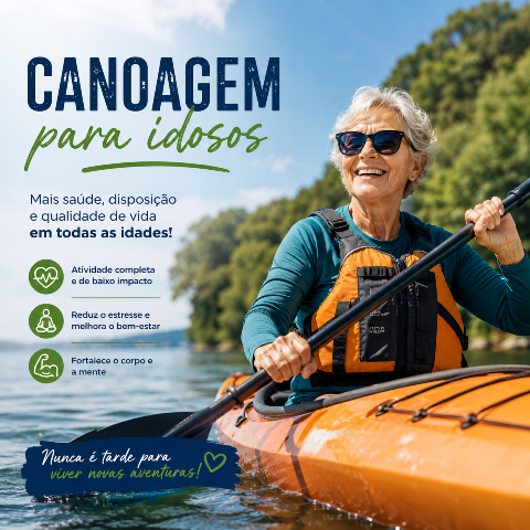 Canoagem para idosos