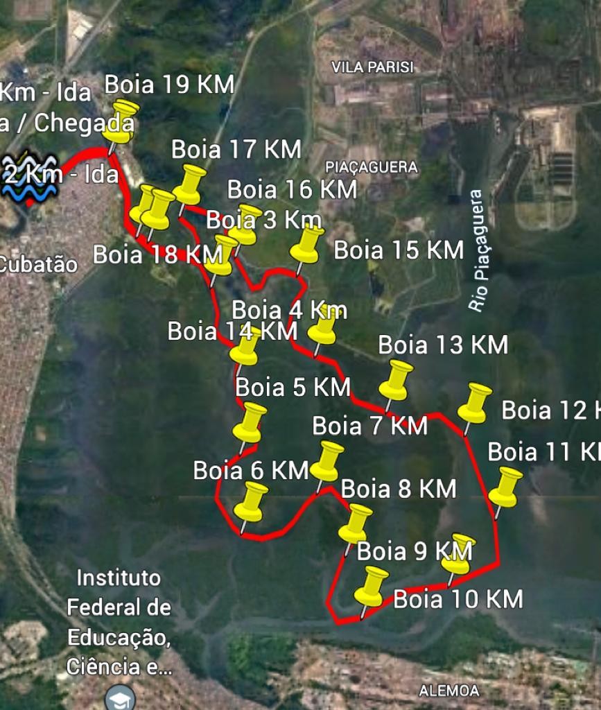 Percurso 19k Marina Andrade